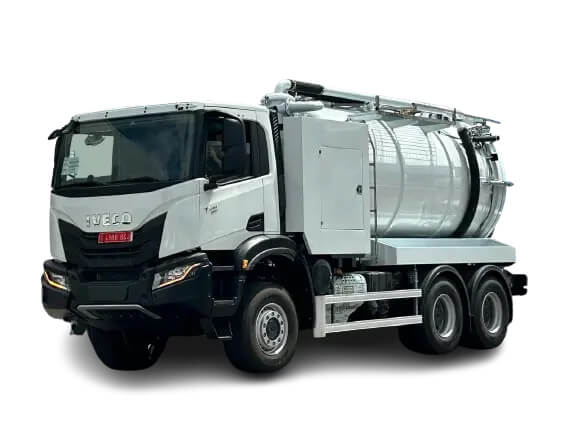 Foto von Kanalreinigungsfahrzeug der Marke IVECO