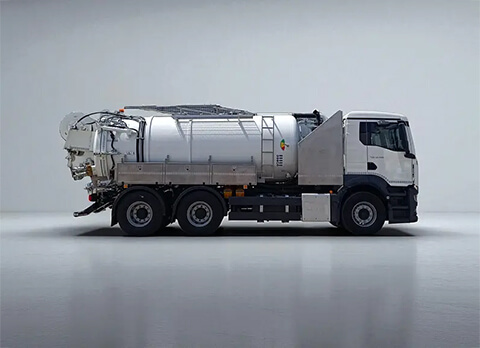 Saugwagen & Spülfahrzeuge von 7,5 bis 26 Tonnen