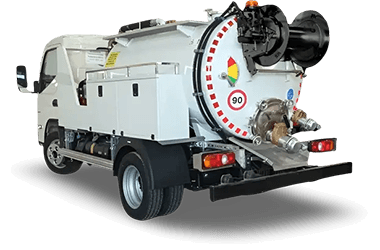 Hochdruckspül- und Saugfahrzeug FUSO 3S15 COMBI BASIC