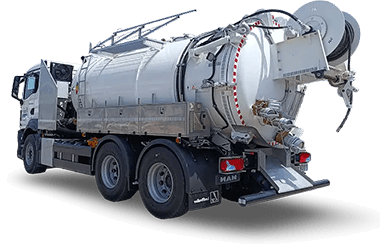 Hochdruckspül- und Saugfahrzeug IVECO T-WAY 6X6 COMBI BASIC