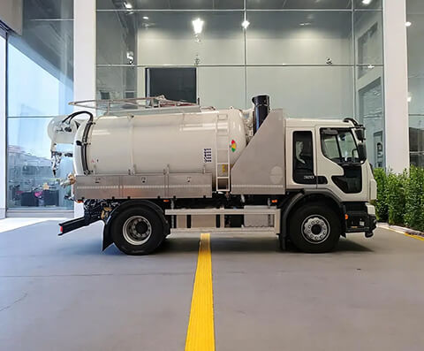 Hochdruckspülfahrzeuge und Saugfahrzeuge von 7,5 bis 26 Tonnen