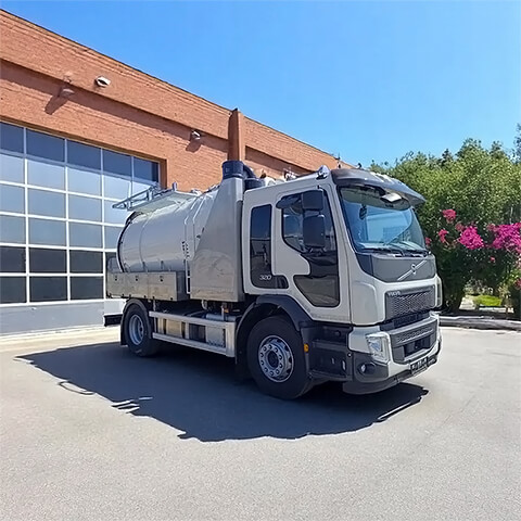 Kanalreinigungsfahrzeug von VPS Vacuum Pressure Systems