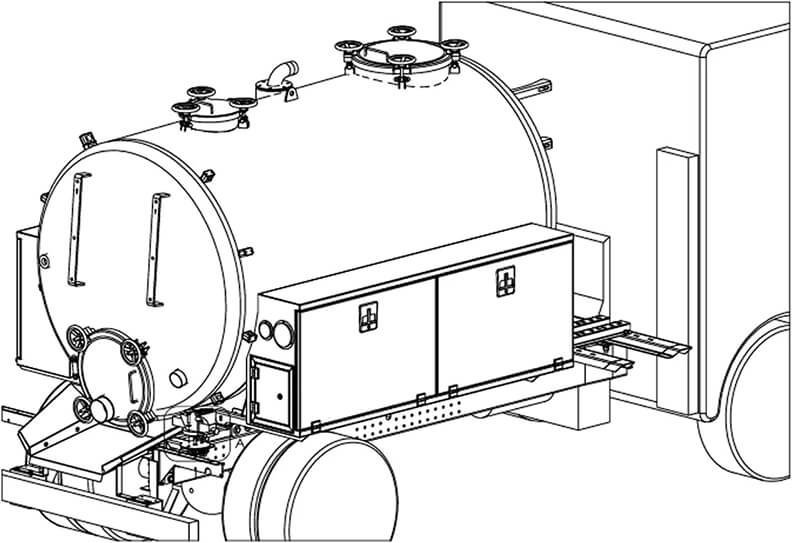 Technische Zeichnung Combi Basic Modelleigenschaften