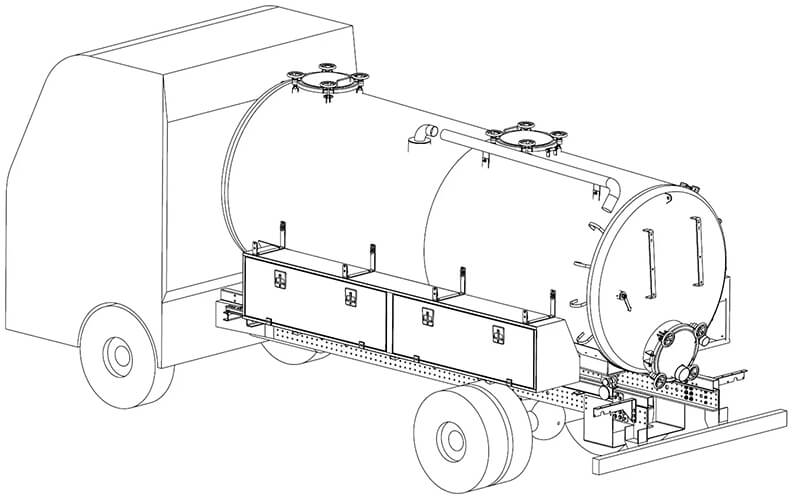 Technische Zeichnung Combi Basic Modelleigenschaften