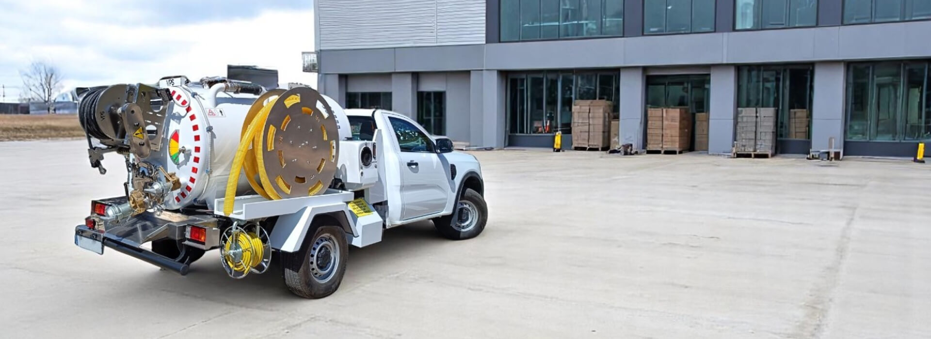 Fahrzeuge für die industrielle Abflussreinigung