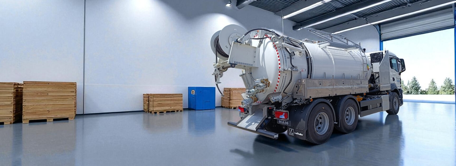 Hochdruckspülfahrzeuge und Saugfahrzeuge zur Beseitigung von Verstopfungen und zur industriellen Reinigung